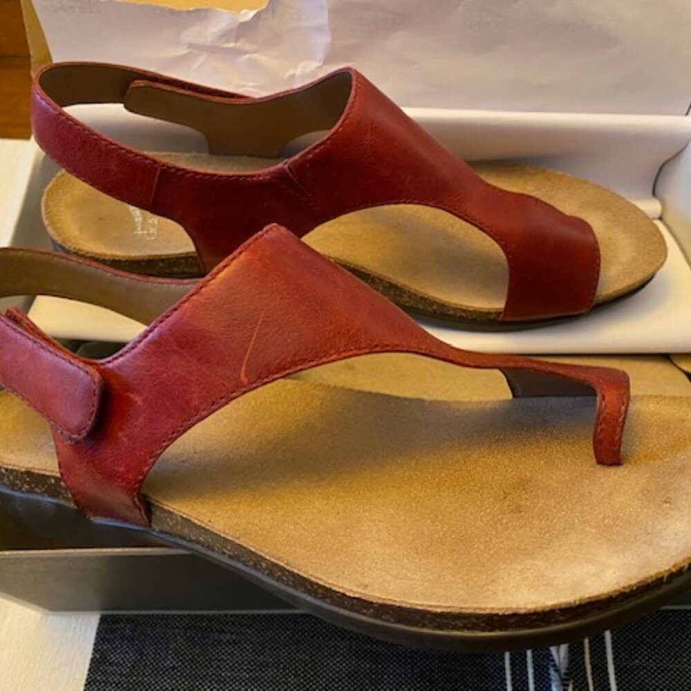 Dansko Red Sandals